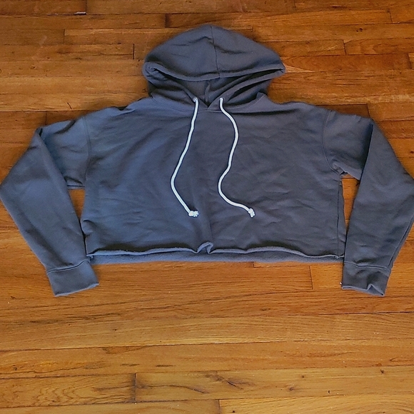 ★2/$30 Wild Fable Cropped Hoodie Olive Army Green